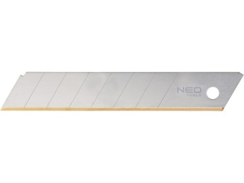 Neo tördelhető penge 18mm titán. 10db