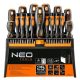 Neo csavarhúzó klt. 37 bittel 04-210