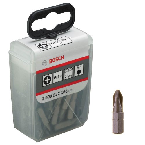 Bosch bithegy 1/4" PH2x25mm TIC TAC Box