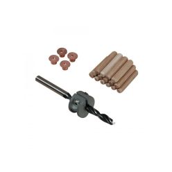 Wolfcraft tipli klt fúróval ,mélységállítóval 6mm