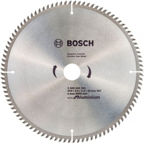 Bosch körfűrészlap 254x30/Z96HM trapézfogas ECO 