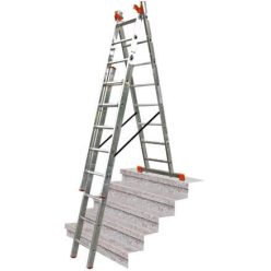 KRAUSE Tribilo Sokcélú létra 3x12 fokos