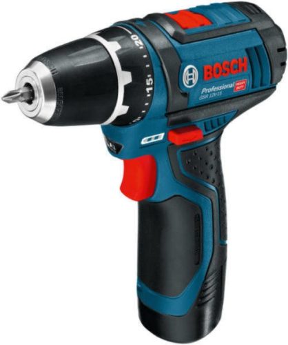 Bosch GSR12V-15FC Flex akkus csavarozógép szett