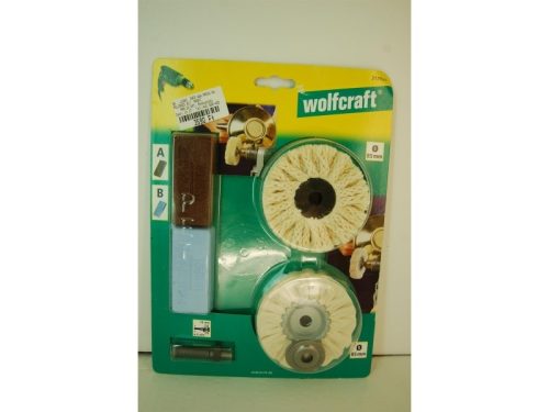 Wolfcraft profi polírozószett