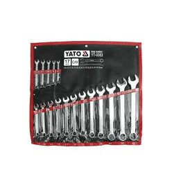 Yato csillag-villás kulcskészlet 8-32mm-ig 17r.