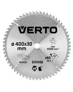 Verto körfűrészlap 400x30 Z60