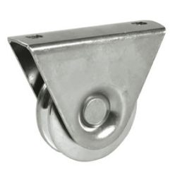   Tolókapu kerék süllyeszthető, hegeszthető szerkezettel U-profil 100mm 415.100