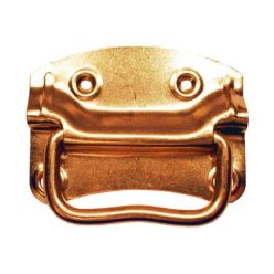 Ládafogantyú 100x50mm sárga horg.