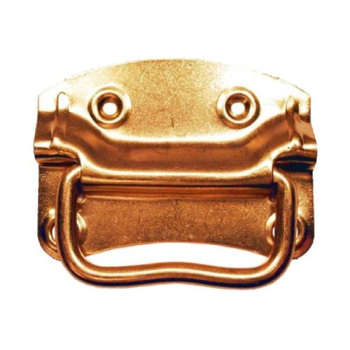 Ládafogantyú 100x50mm sárga horg.