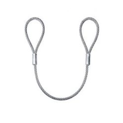   Egyágú sodronykötél két füllel szerelvény nélkül  12mmx1000mm