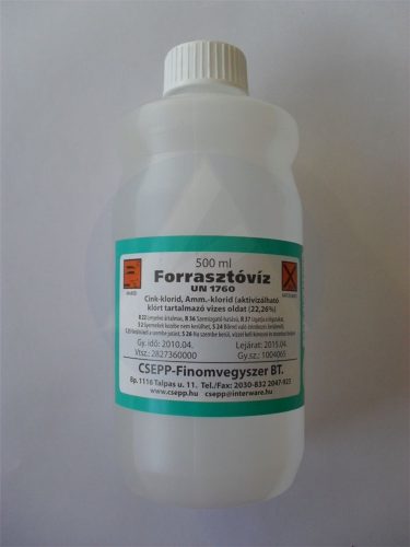 Forrasztóvíz 0.5 literes