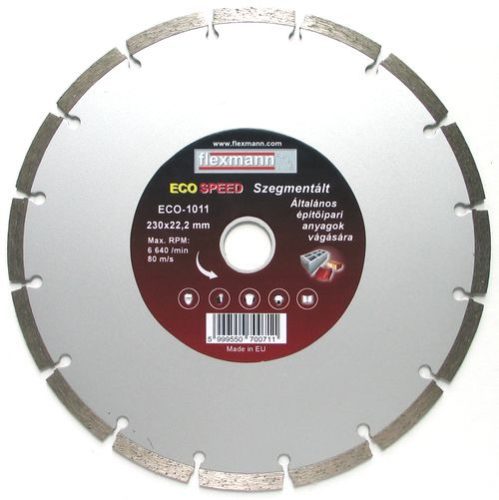 Flexovit gyémánttárcsa ECO 115mm turbo