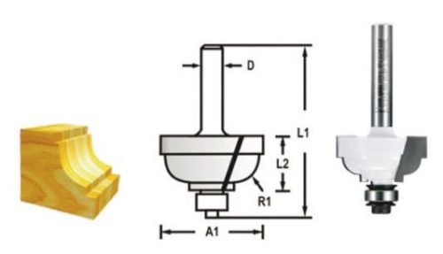 Makita felsőmarókés Holker D-48608