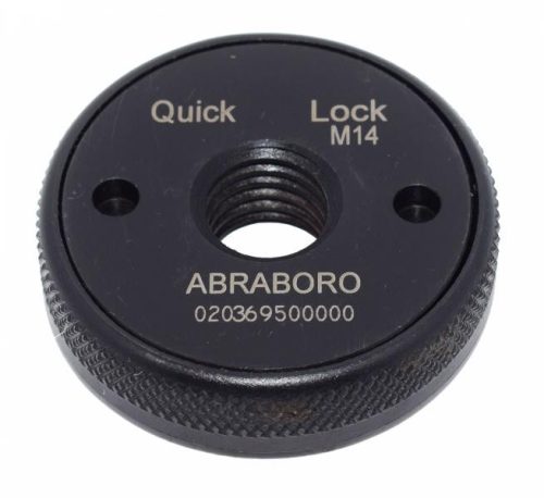 Abraboro Quick Lock sarokcsiszolóanya M14