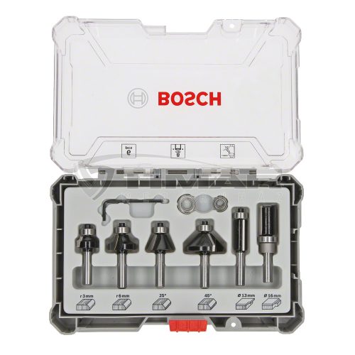 Bosch felsőmaró klt. 8mm/6db