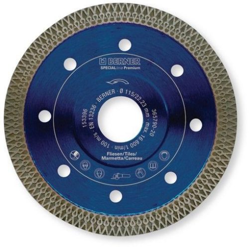 Berner gyémánt vágótárcsa Special Line 115mm 243449