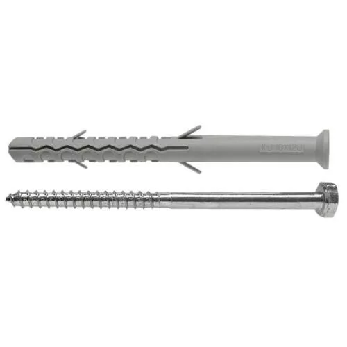 Állvány rögzítő dübel+csavar 10x200 KD-10200 – rögzítéstechnika