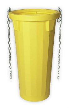 Standard hulladék evakuáló cső 1060mm - sárga