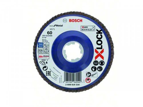 Bosch lamellás tárcsa 125mm Z60