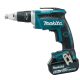 Makita DFS452RTJ akkus gipszkarton csavarozógép
