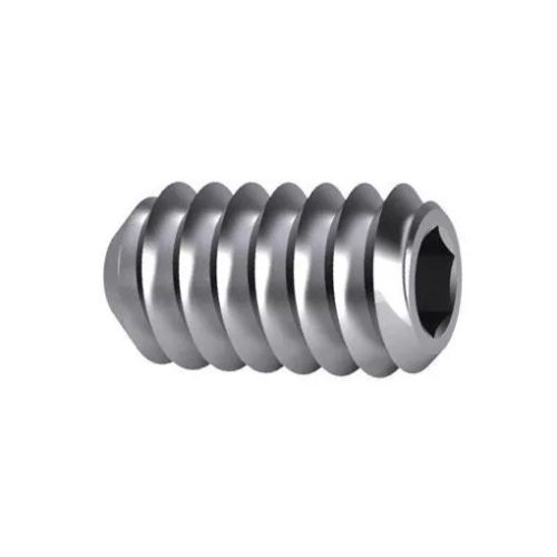 Rozsdamentes Hernyócsavar belső kulcsnyílású csavar M5x16 tölcséres