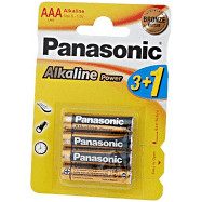 Panasonic elem LR03 Alkaline Power Bronz AAA /4db