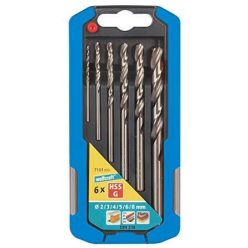 Wolfcraft fémfúrószár klt. 2/3/4/5/6/8mm