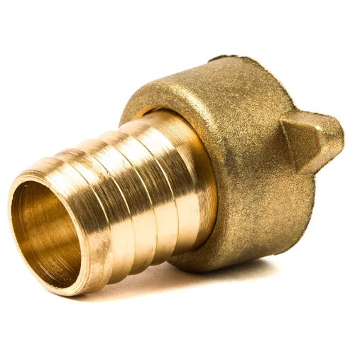 Tömlőtoldó 1" réz hollanderes