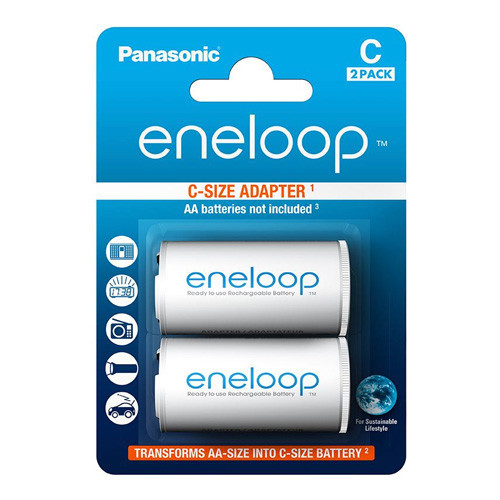Panasonic Eneloop baby adapter c-size