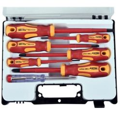 Extol csavarhúzó készlet szigetelt 7 r. 1000V