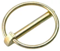 Rugós tengelybiztosító csőre 10x42mm
