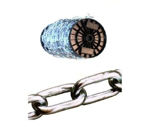 Saválló laposlánc 5mm A4