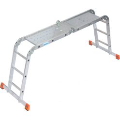   Krause Multimatic univerzális csuklós létra 4x3 fokos (dobogóval)