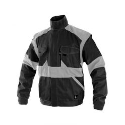Munkavédelmi kabát EDA Lux szürke 56