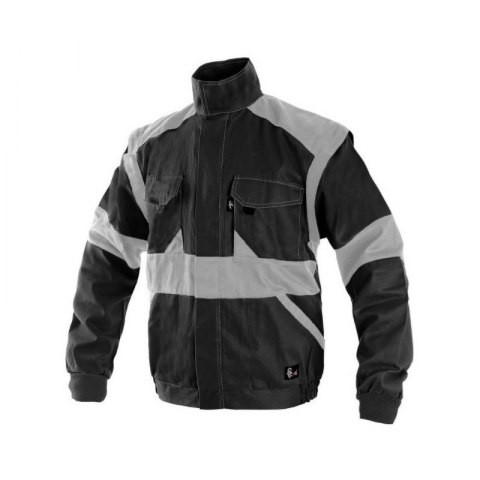 Munkavédelmi kabát EDA Lux szürke 56