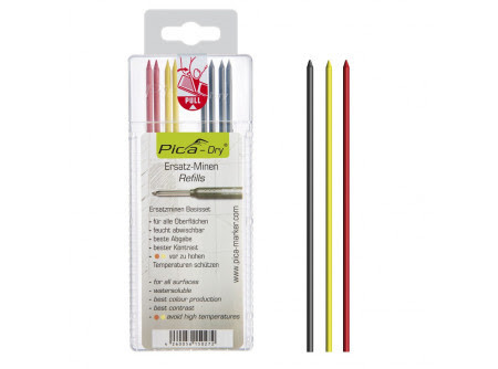 Pica Dry betét 4020/SB sárga, piros, grafit,