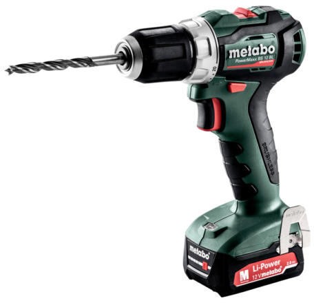 Metabo PowerMaxx BS 12+ULA lámpa, akkus behajtó