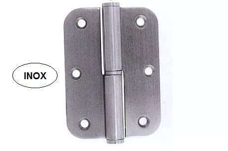 Ajtópánt 90x65x2,5 rozsdamentes