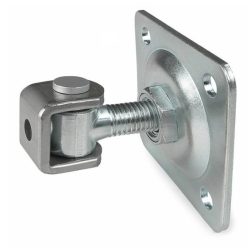 Tolókapu zsanér állítható talpas forgáspont M18