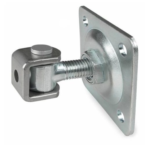 Tolókapu zsanér állítható talpas forgáspont M18