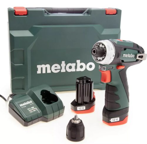 Metabo Power Maxx BS Basic Set+LC 12 akkus behajtó