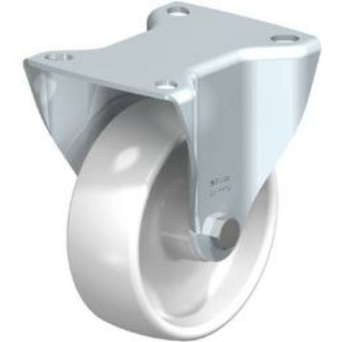 Kerék fehér poliamid,fix 100mm