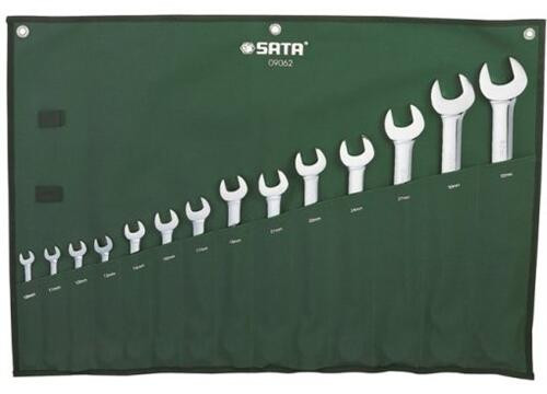 Sata csillag-villás kulcs készlet 10-32mm 14 részes