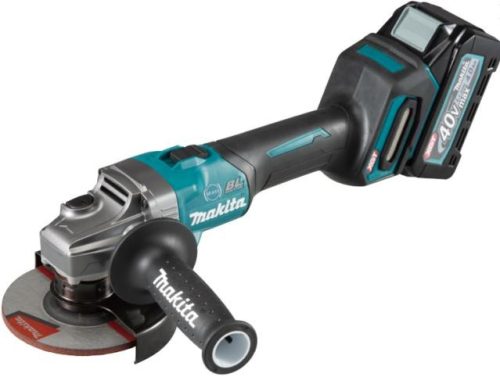 Makita GA005GM201 akkumulátoros sarokcsiszoló 40V 2x4,0Ah