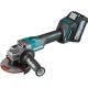 Makita GA005GM201 akkumulátoros sarokcsiszoló 40V 2x4,0Ah