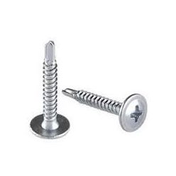 Önfúró lemezcsavar,laposfejű 4.2*13 RAL9010 Fehér