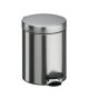 Pedálos szemetes kuka Inox 5 L