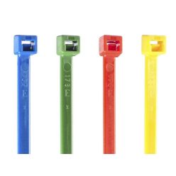 Elematic kábelkötegelő 4,5x200mm piros