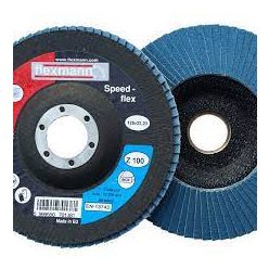 Lamellás csiszoló 115mm P120 Inox Abraboro