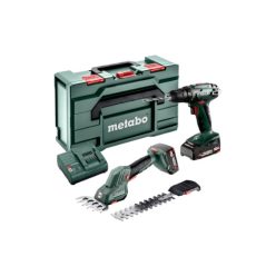   Metabo Combo SET 2.2.5 18V (BS18 csavarozó + SGS18 LTX Q sövényvágó)